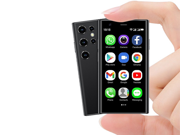 Interior image for get a discounted Mini 4G Dual SIM Smartphone Stack Commerce sponsored deal