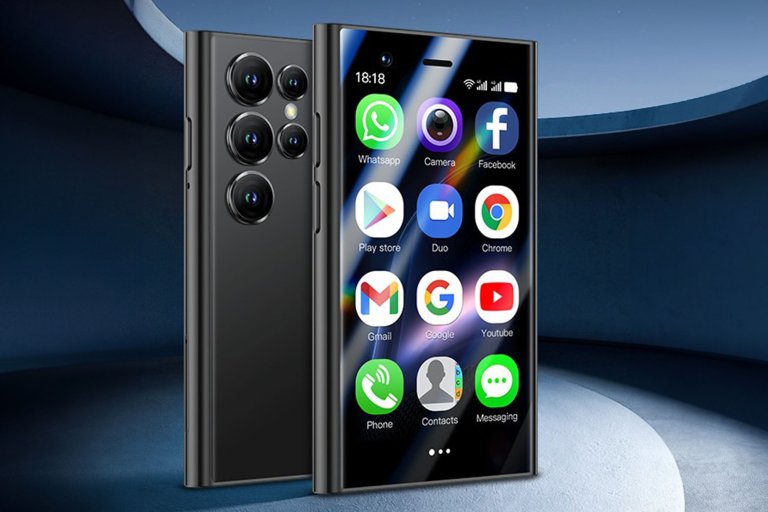 Header image for get a discounted Mini 4G Dual SIM Smartphone Stack Commerce sponsored deal