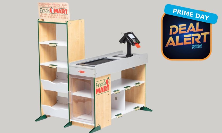 Melissa and Doug super market toy