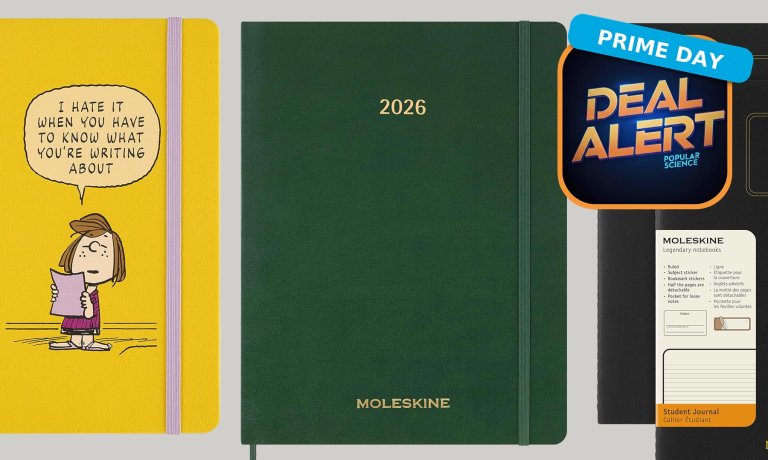 Moleskine notebooks and planners on sale for Amazon Prime Day