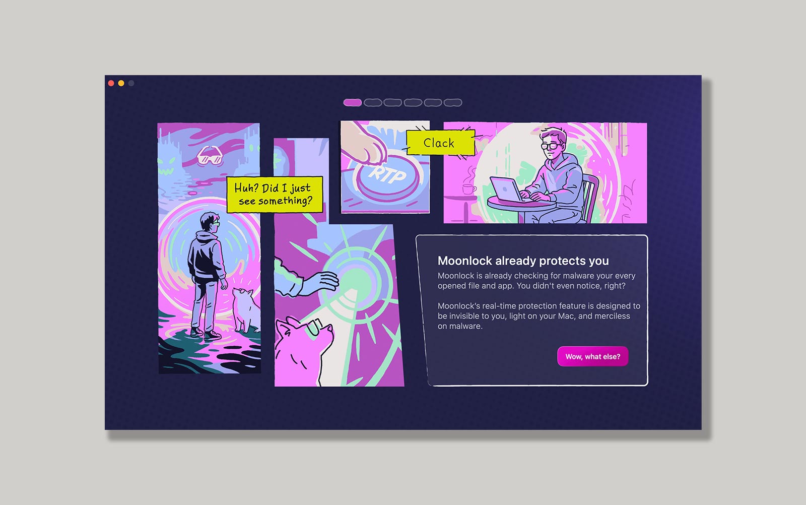 MacPaw Moonlock setup screen