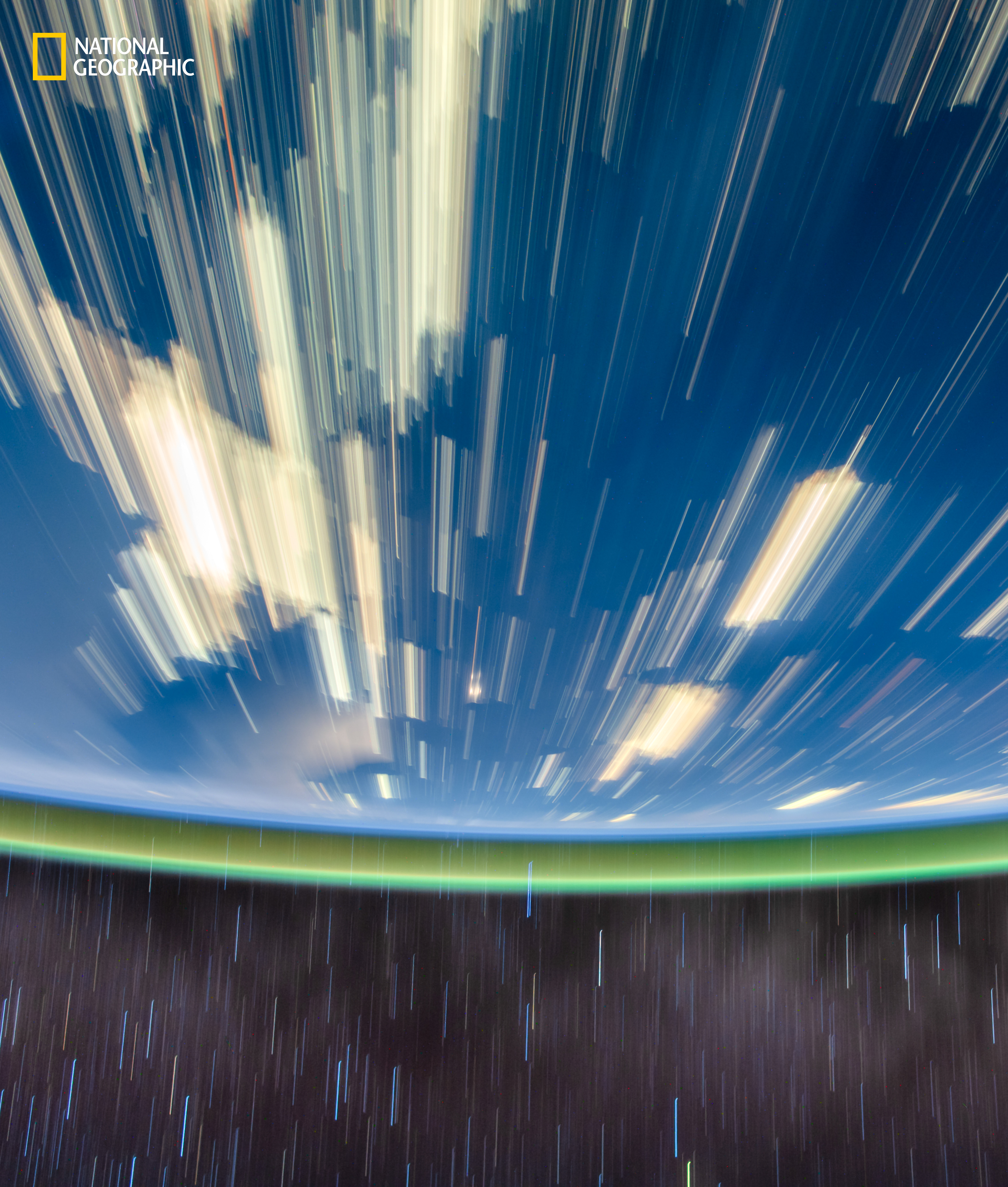 In their effort to highlight the same location from vastly different perspectives, astronaut Don Pettit and photographer Babe Tafreshi took aim at the desert of the southwestern United States. Pettit caught ribbons of streaking light, formed by the bright lights of Los Angeles. From the Grand Canyon, quasi portrait of the International Space Station as it skipped overhead. 
