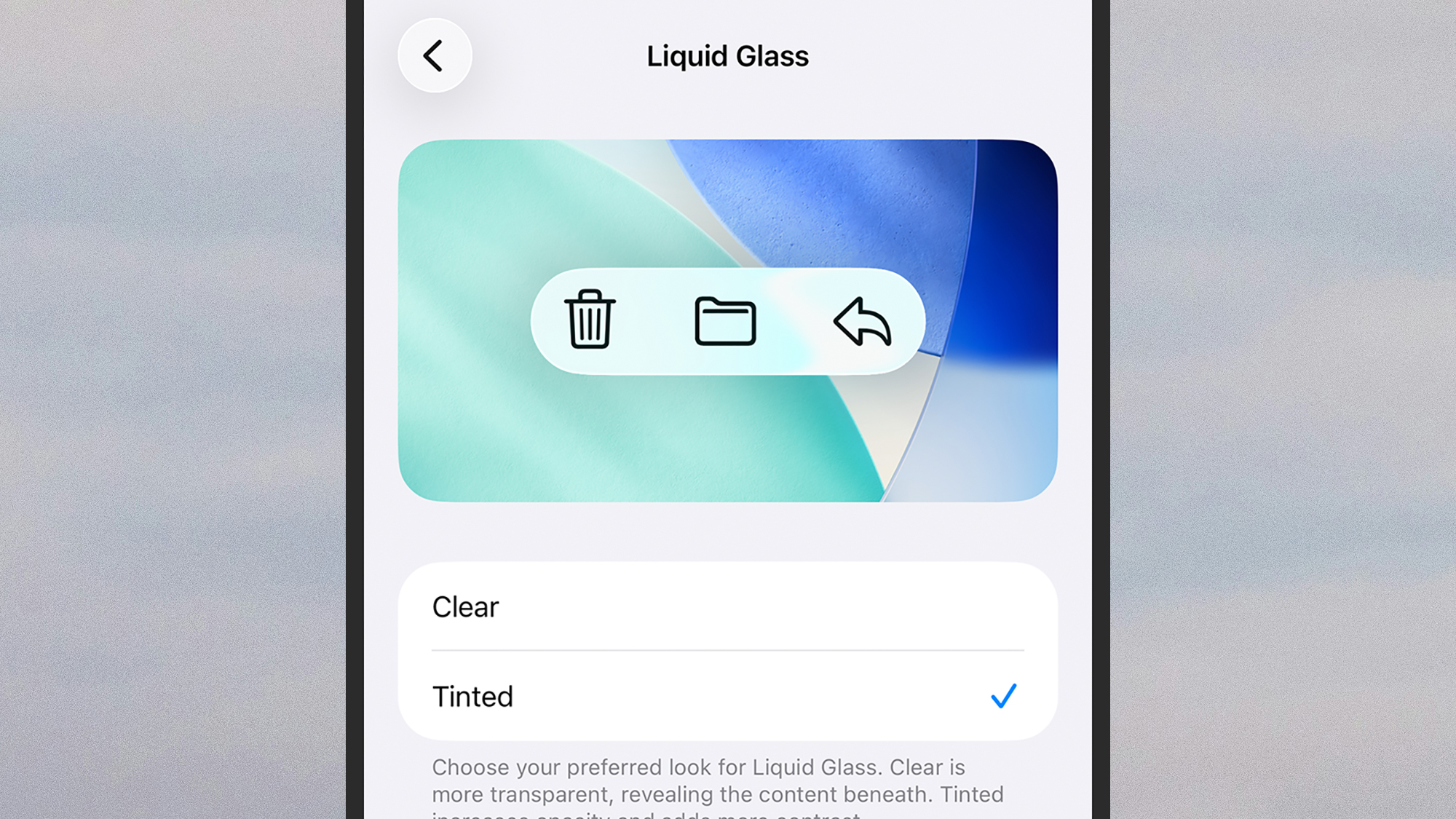 Cách tùy chỉnh giao diện Liquid Glass trên iOS 26 cho iPhone