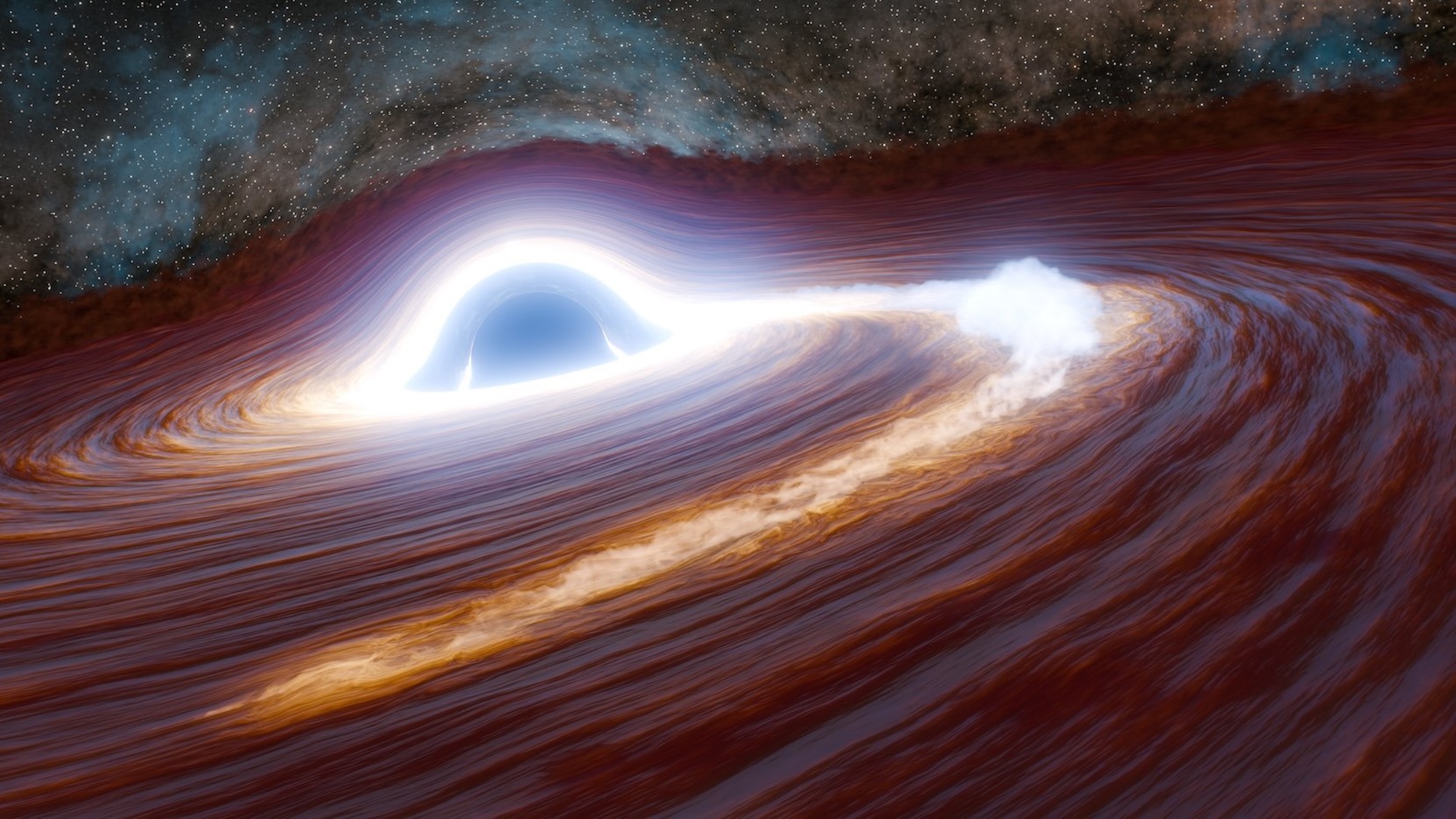Black hole unleashes brightest flare ever—brighter than 10 trillion suns image