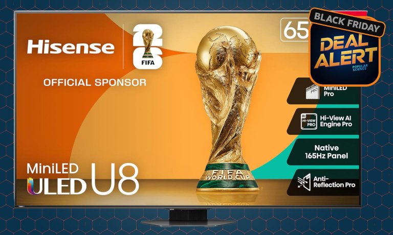 Hisense 65-inch U8 TV on sale for Black Friday