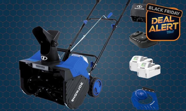 Snow Joe battery-powered snow blower