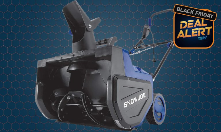 Snow Joe electric snow blower on sale at Amazon for Black Friday