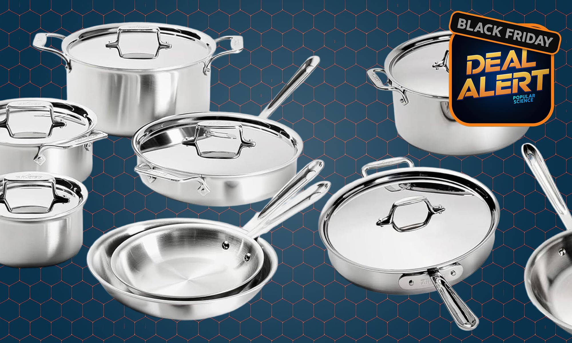 Score rare deals on All-Clad stainless steel and non-stick