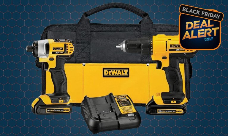 Dewalt impact and drill kit on sale for Black Friday