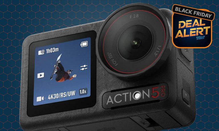 DJI 360 action camera on sale for Black Friday