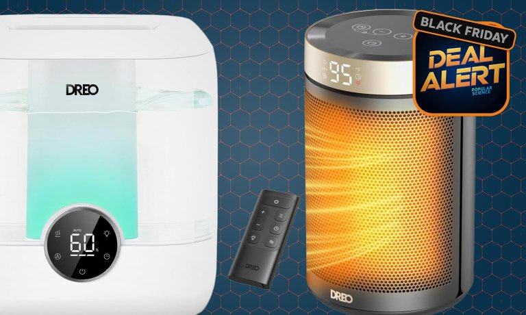 Dreo space heater and humidifier