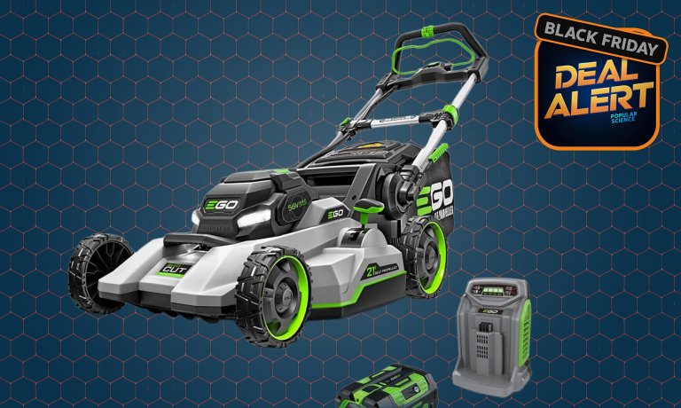 Ego Power lawn mower on sale for Black Friday