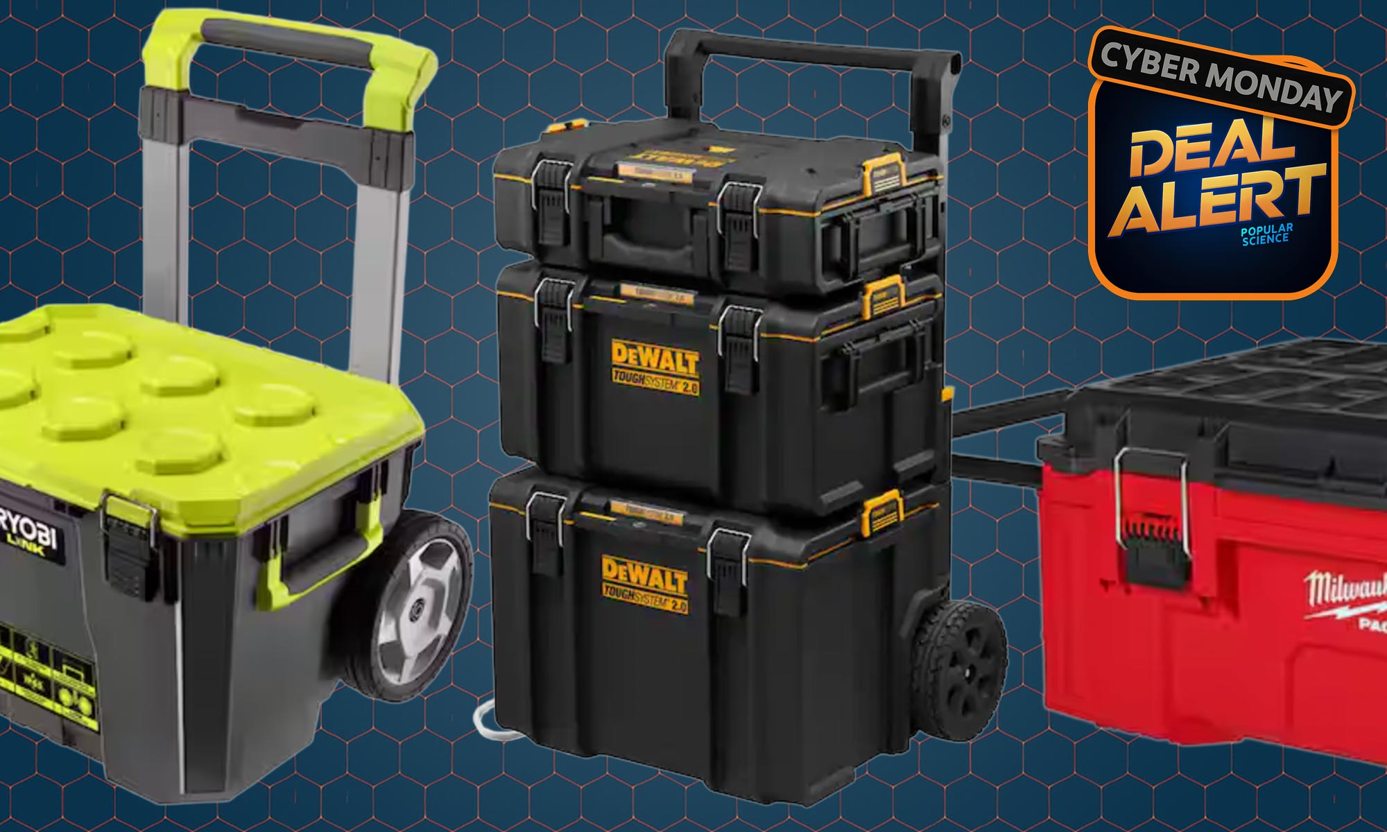 The Home Depot is blowing out modular tool boxes including