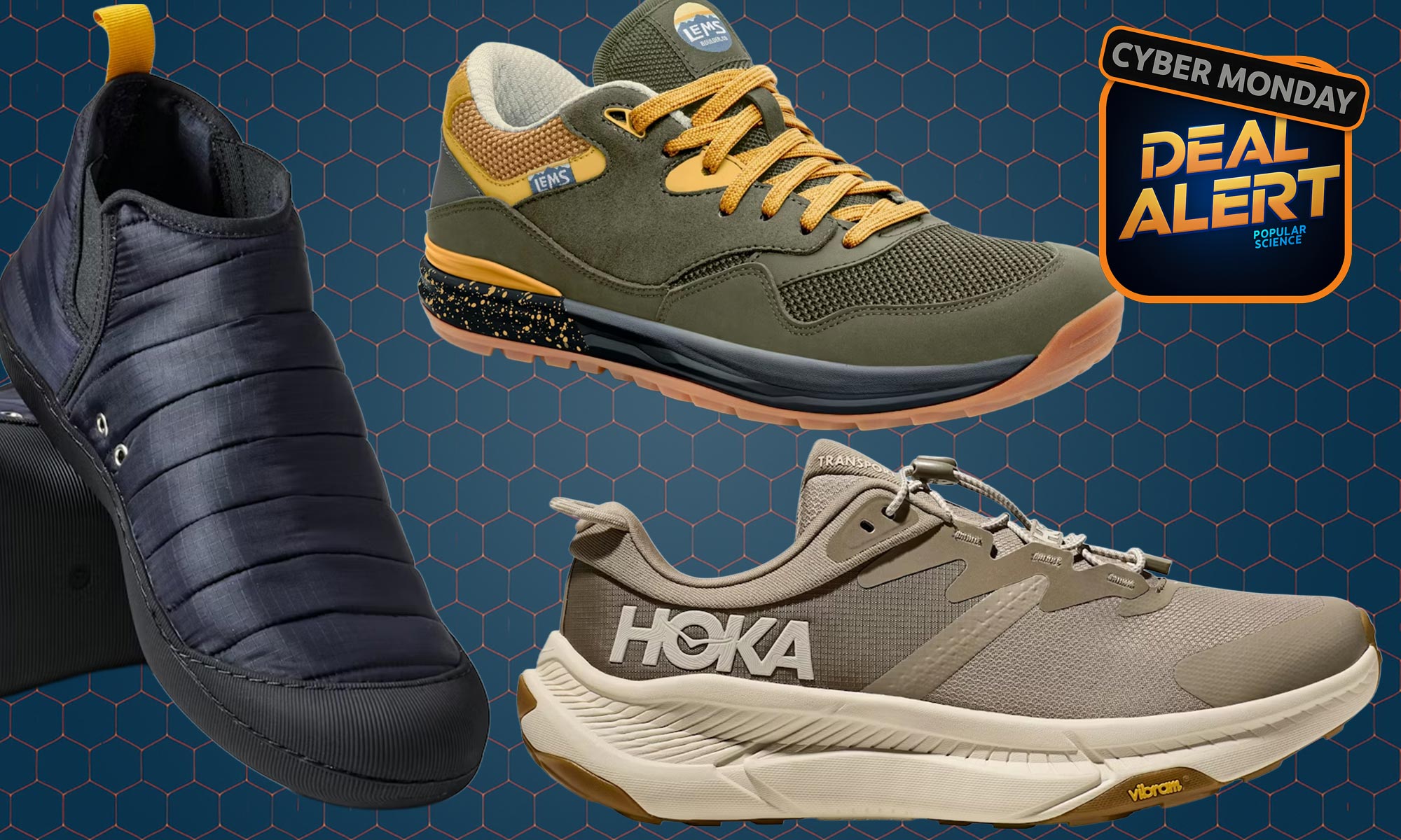 Huckberry dropped prices on Hoka sneakers, camping slippers, and