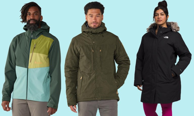 People wearing cool jackets that are on sale for REI's Anti Black Friday sale