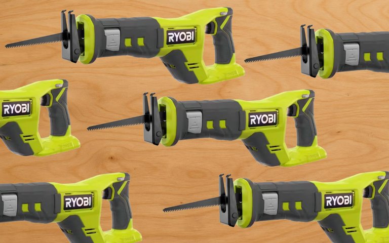 Ryobi reciprocating saw on sale at the home depot