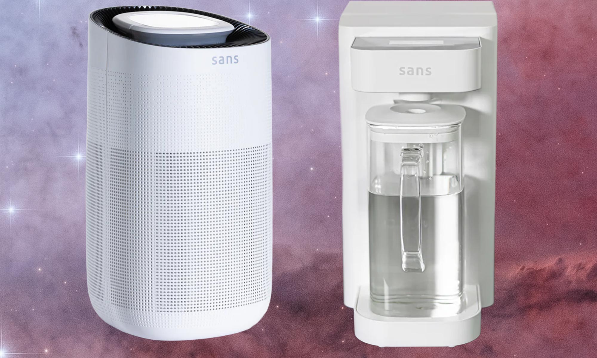 Sans air purifier and water purifier