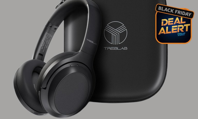 Treblab U7 over the ear headphones on sale for Black Friday