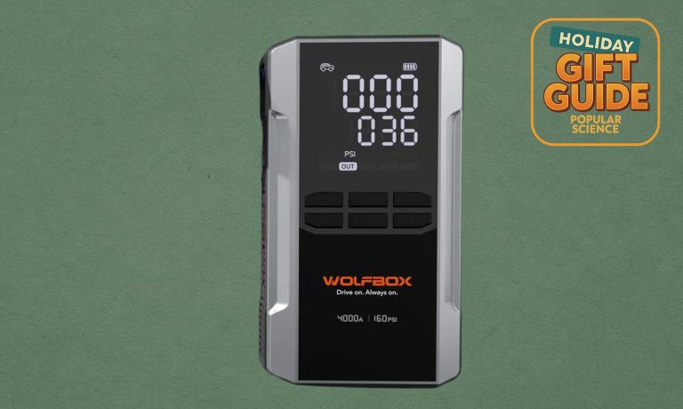 Wolfbox 4-in-1 tire inflator