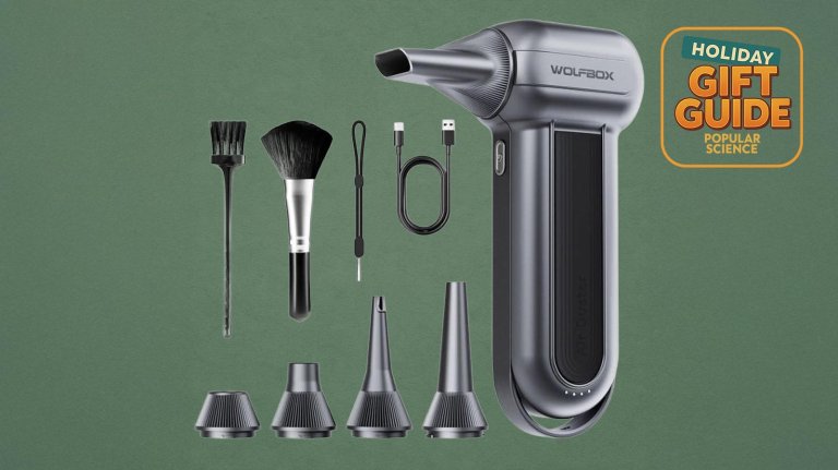 WOLFBOX MF100 Compressed Air Duster - Super Power Electric Air Duster