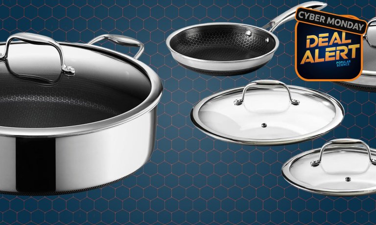 HexClad pots and pans on sale for Cyber Monday