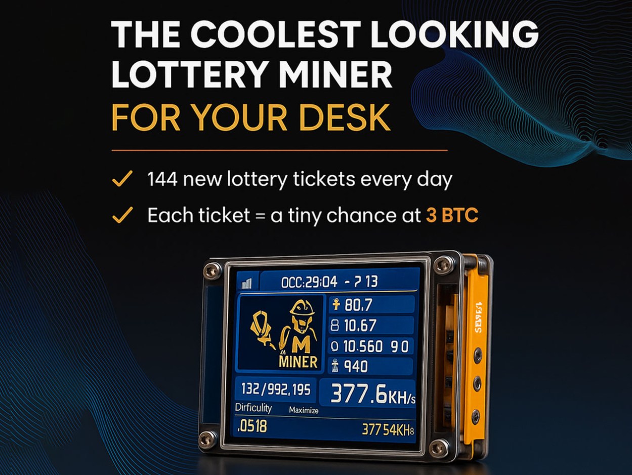 Explore Bitcoin block lotteries for $60 (reg. $150) without a full ...