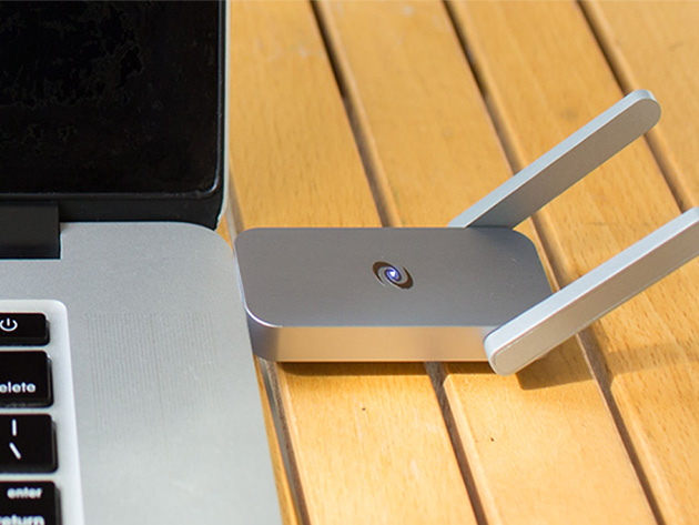 Inside image for a pocket-sized ip protector this portable vpn is on sale Stack Commerce sponsored deal