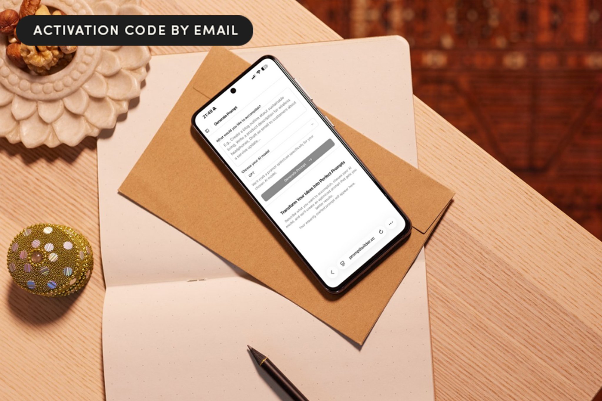 Header image for standardize smarter prompts for less with promptbuilders lifetime plan Stack Commerce sponsored deal