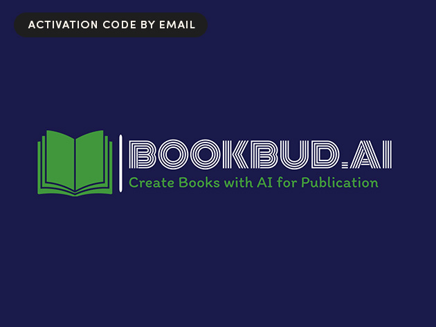 Inside image for create structured publishable drafts with bookbud ai for less Stack Commerce sponsored deal