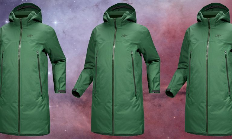 Arc'teryx Beta Down Parka in green