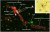 The same images with labels showing the compressed northern lobe, curved backflow signature of plasma and the inner jet of the black hole.