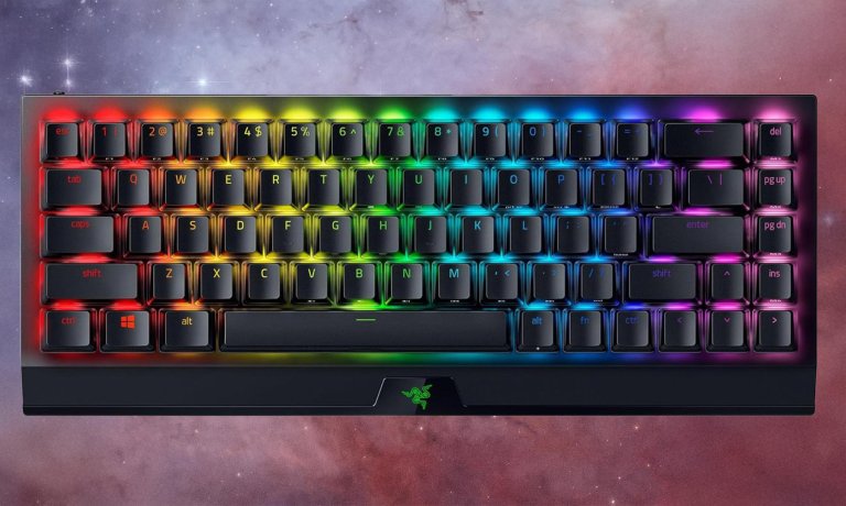 Razer BlackWidow V4 Mini HypperSpeed wireless 65 gaming keyboard