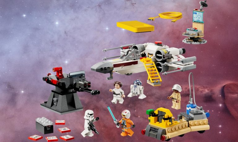 LEGO Star Wars Smart Play Luke's Red Five X Wing set