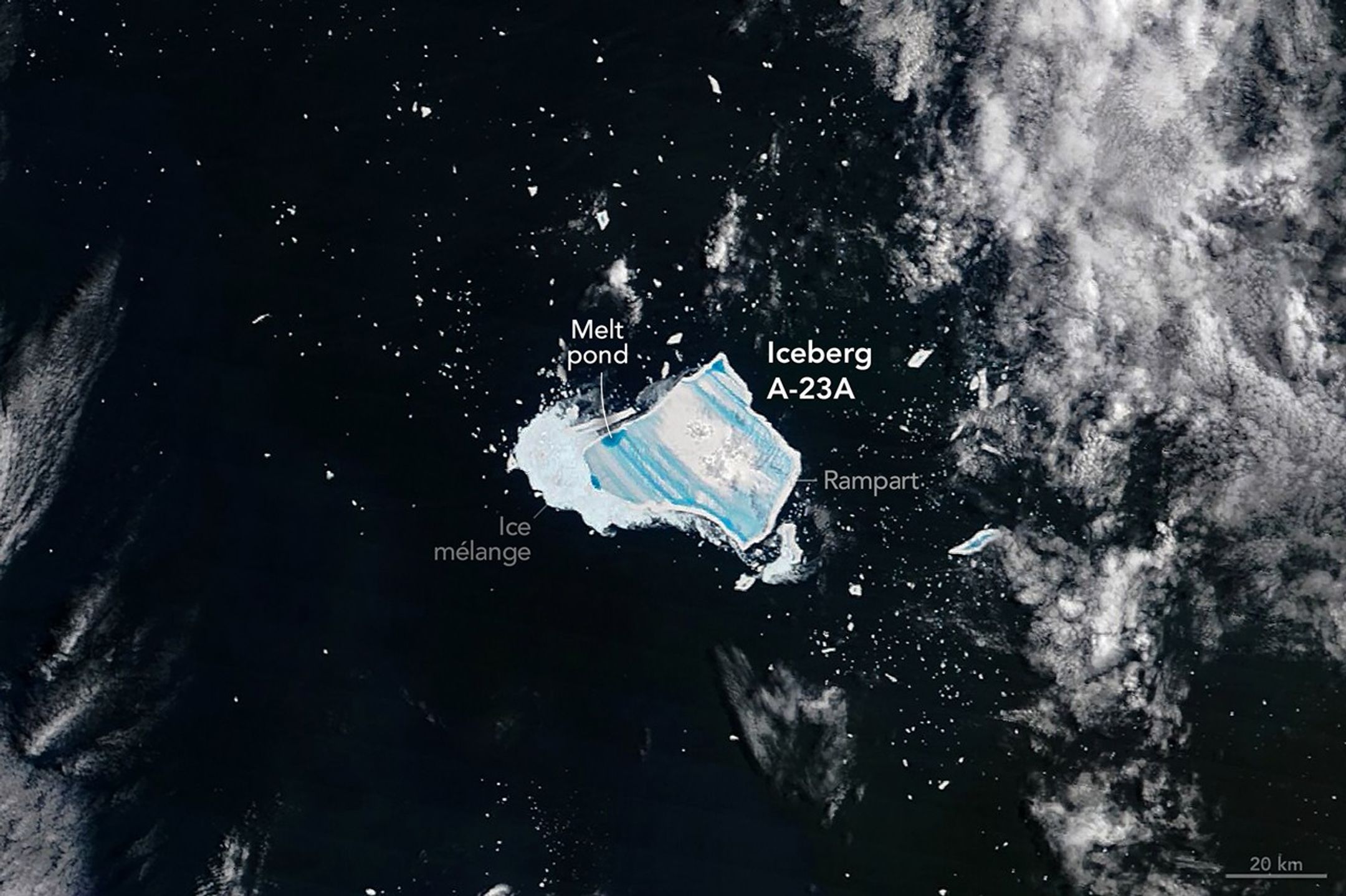 Why is this infamous iceberg turning blue? | Popular Science