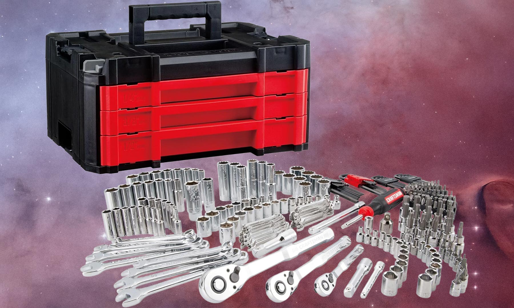 Amazon has this 262-piece Craftsman Mechanic Tool set for just