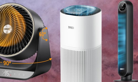 Dreo air purifiers, space heaters, and fans on sale at Amazon