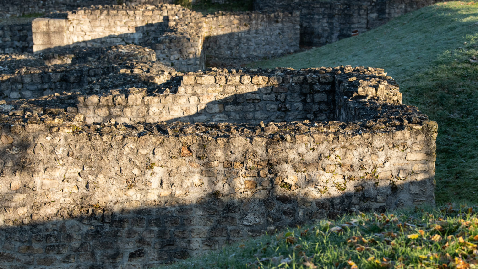 ruins of a roman bath