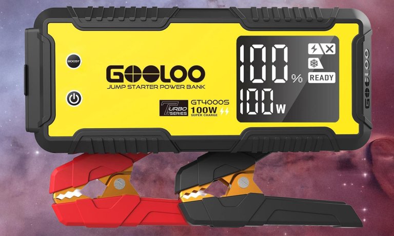 GOOLOO GT4000S Jump Starter 4000A Car Jumper Starter