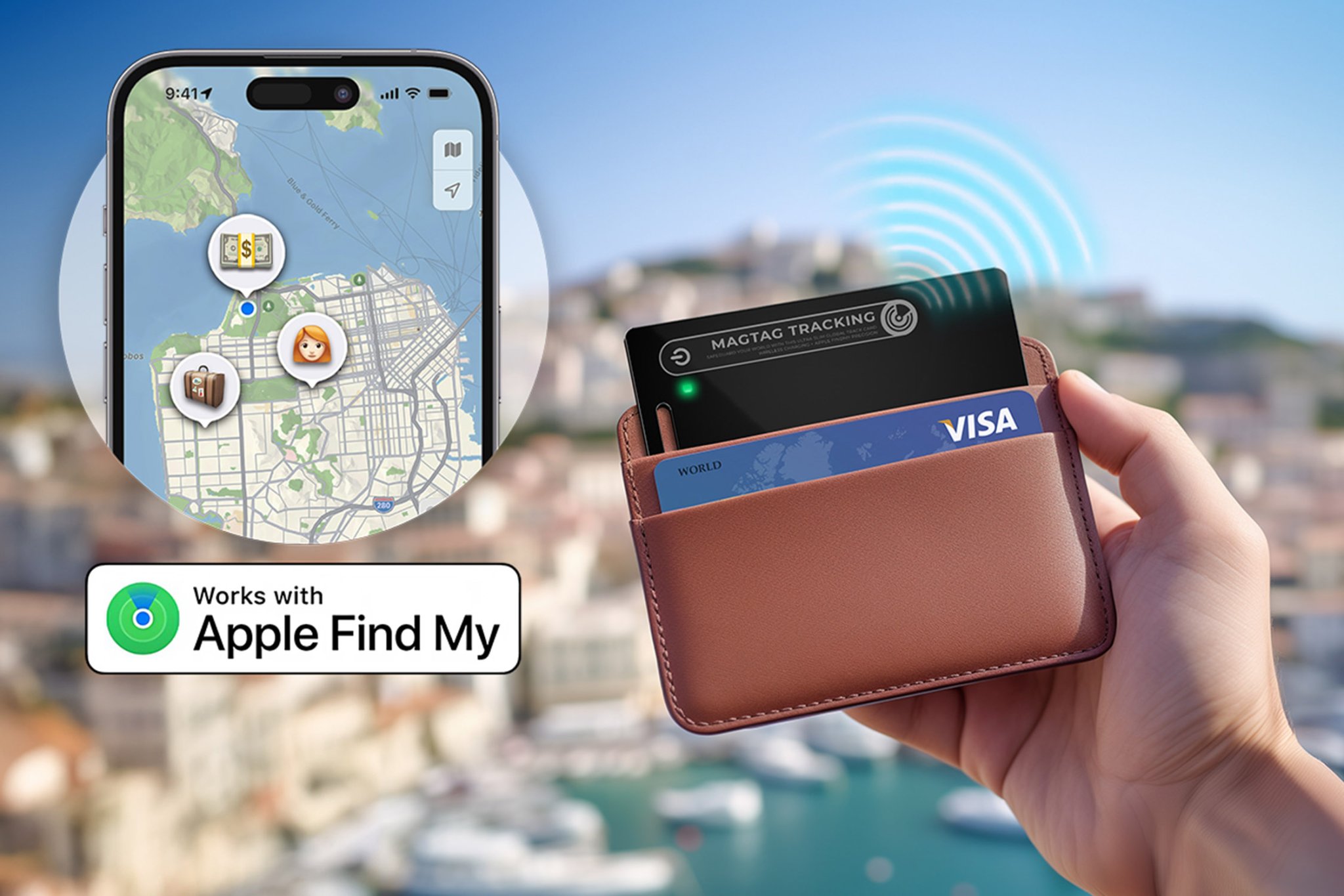 Inside image for this 1.5mm tracker card fixes the airtag wallet problem Stack Commerce sponsored deal