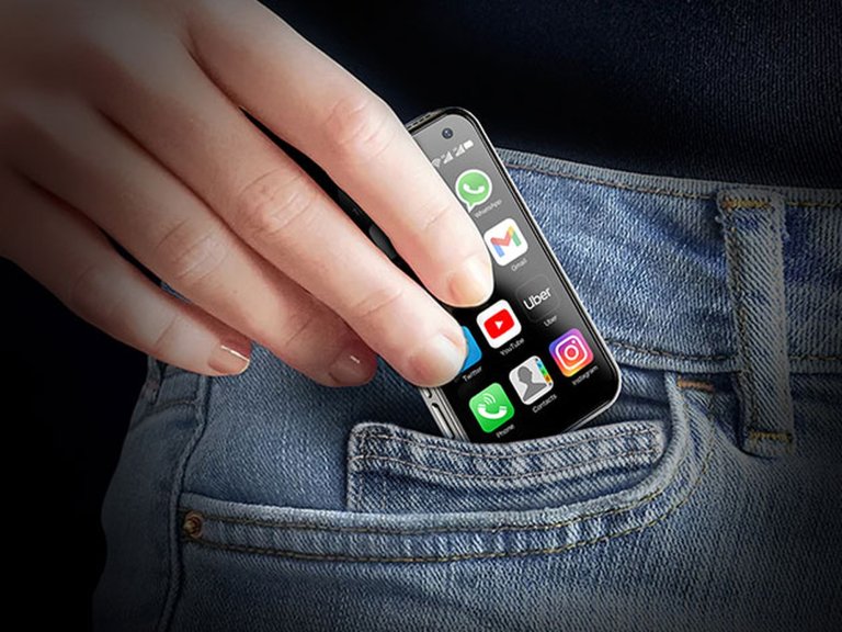 Primary image for this credit card-sized smartphone helps you cut back on screen time and now it's half off Stack Commerce sponsored deal