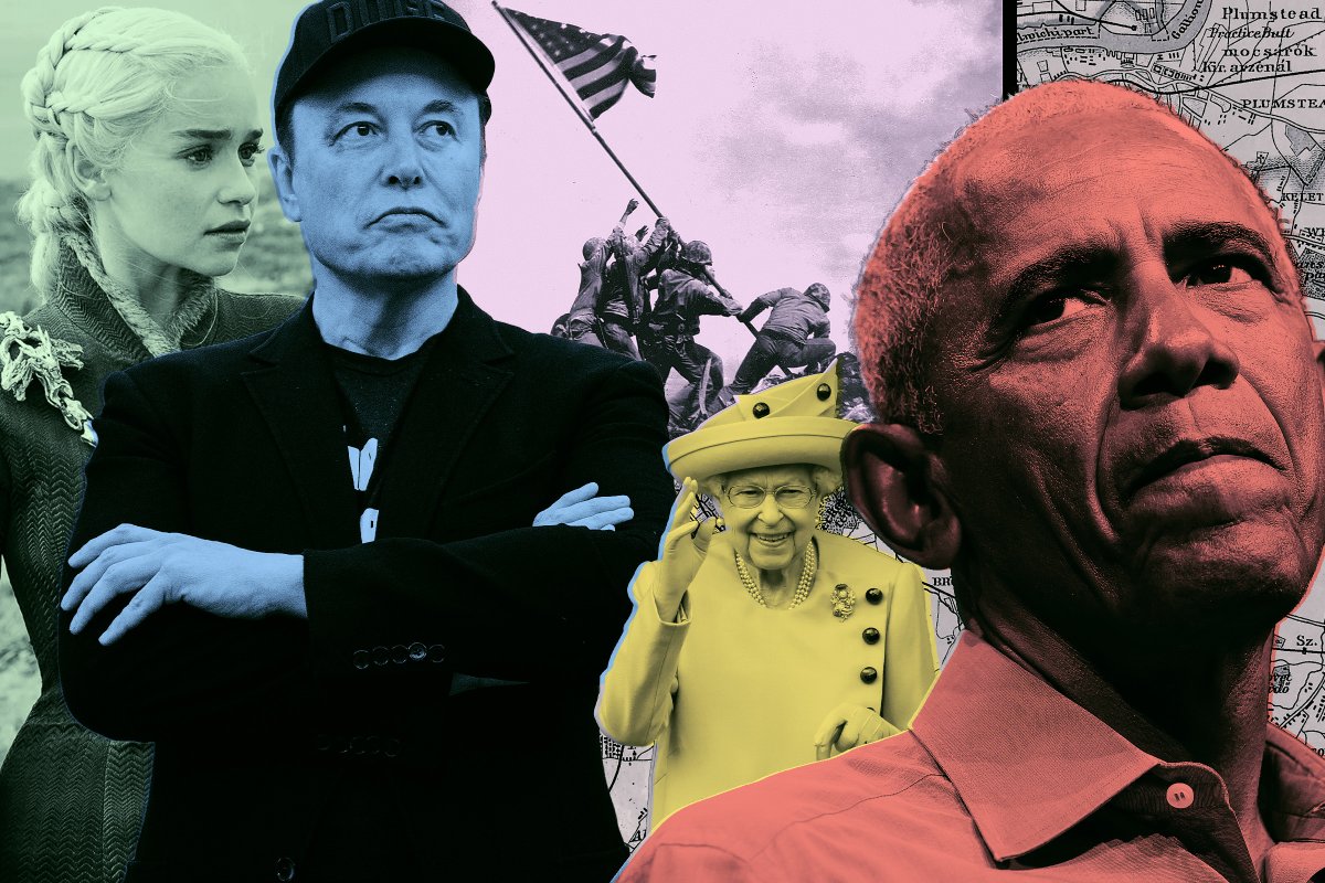 Wikipedia's 25 most popular entries of all time