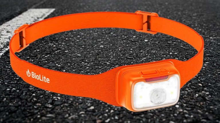 BioLite Range 500 Waterproof Rechargeable Headlamp, 500 Lumens