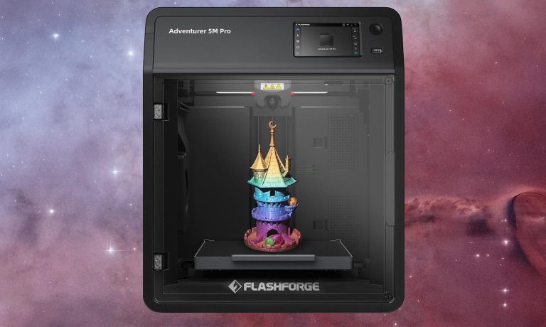 FLASHFORGE Adventurer 5M Pro 3D Printer with 1 Click Auto Printing System