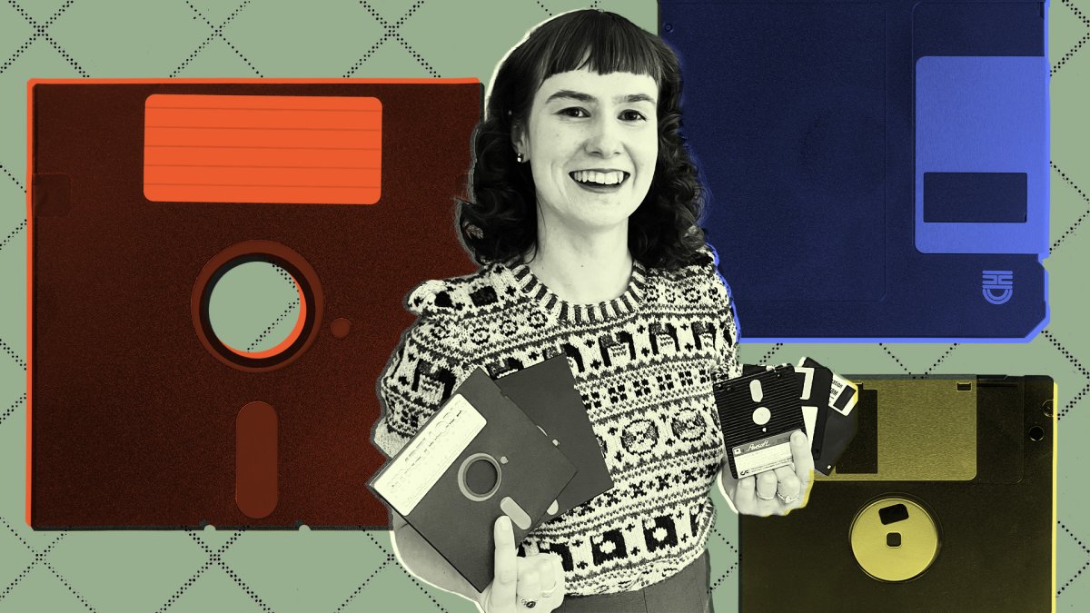 The archivist preserving decaying floppy disks The archivist preserving decaying floppy disks