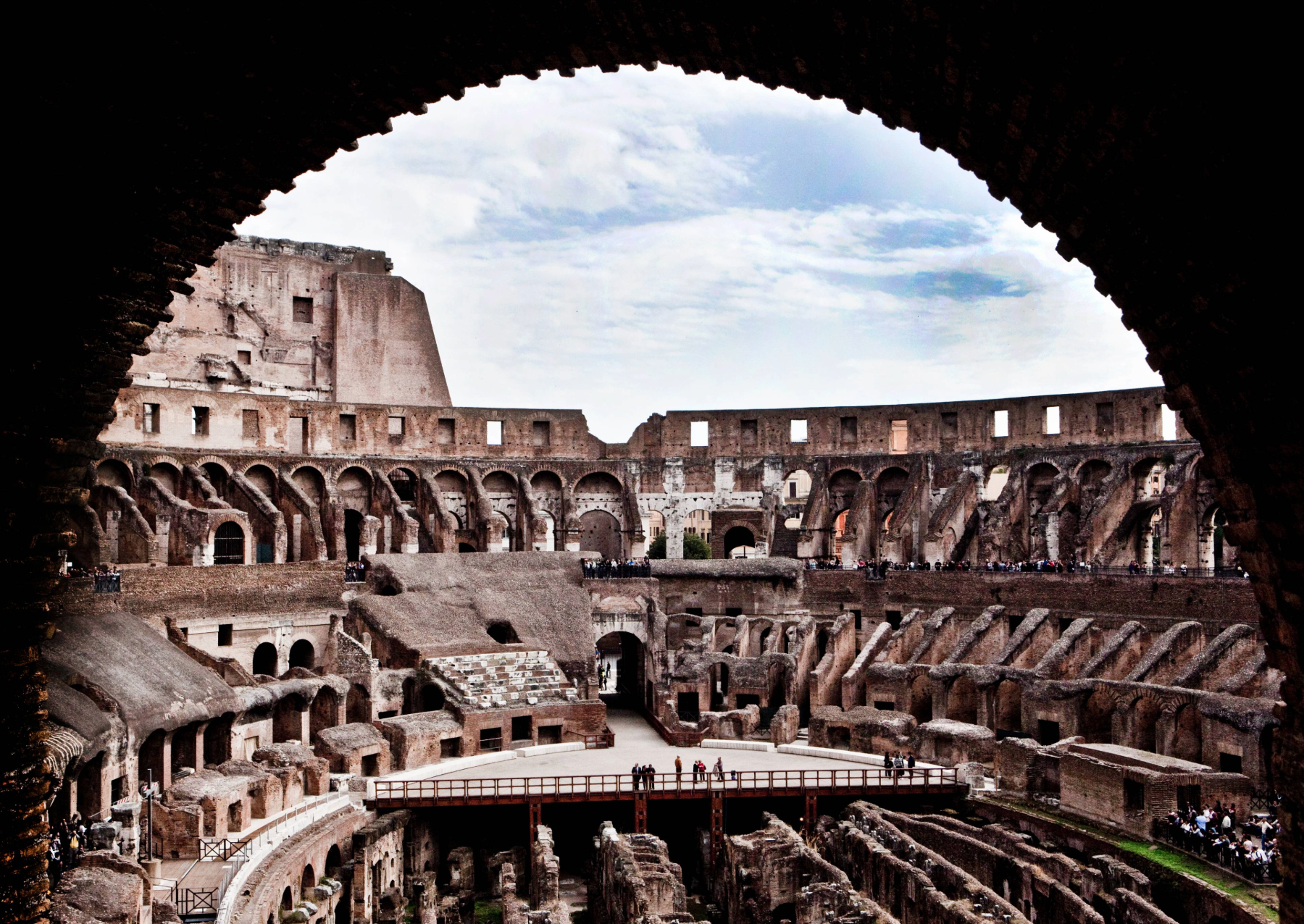 the roman collosseum