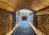 a tunnel underneath the colosseum