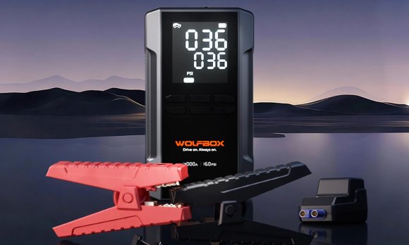 Wolfbox 4-in-1 Jump Starter with Air Compressor | Wolfbox MegaVolt 24Air