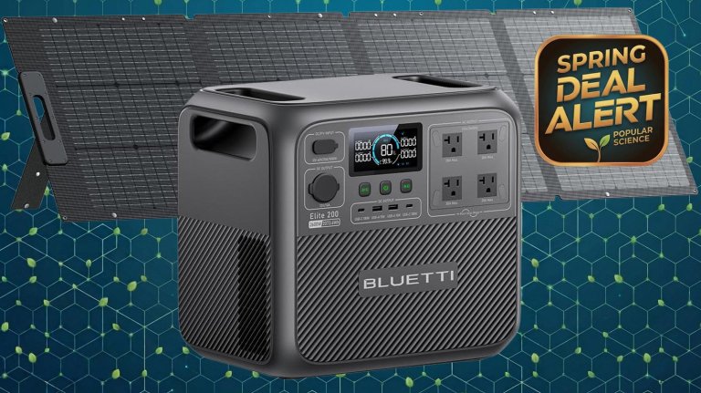 Bluetti Elite 200 V2 Solar Generator