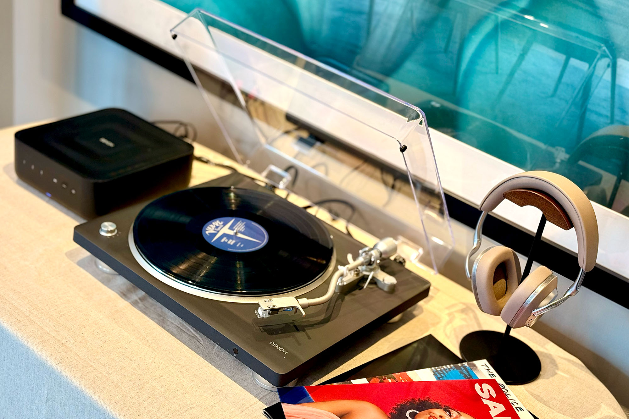 DENON Belt Drive Record Player MTP-703 DP-29F - Belt-driven