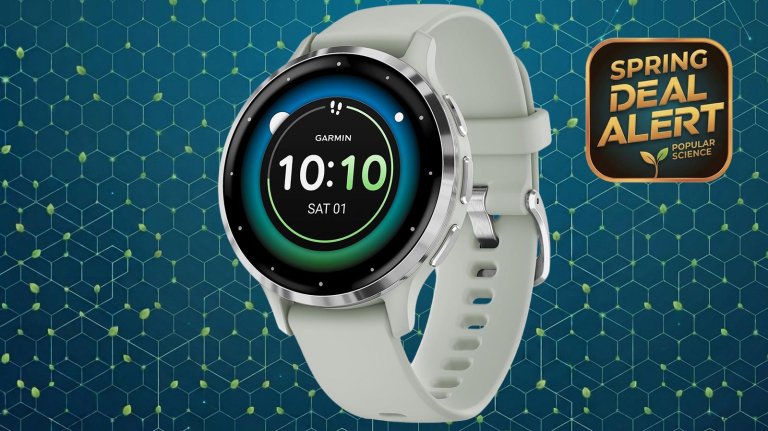 Garmin Venu 3S Silver Stainless Steel Bezel